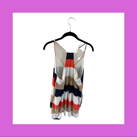 The cutest racer back striped tank!! Perfect for summer!! - Picture 2 of 4